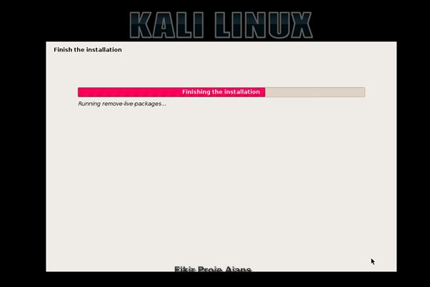 Adım Adım Kali Linux Rolling 2016 Kurulumu Video ve Görsel Anlatım Kali Linux Rolling 21. Adım Adım Adım Kali Linux Rolling 2016 Kurulumu Video ve Görsel Anlatım