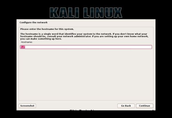 Adım Adım Kali Linux Rolling 2016 Kurulumu Video ve Görsel Anlatım Kali Linux Rolling 6. Adım Adım Adım Kali Linux Rolling 2016 Kurulumu Video ve Görsel Anlatım