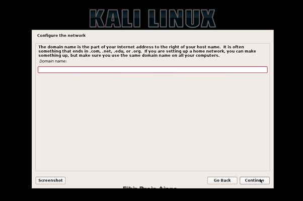 Adım Adım Kali Linux Rolling 2016 Kurulumu Video ve Görsel Anlatım Kali Linux Rolling 7. Adım Adım Adım Kali Linux Rolling 2016 Kurulumu Video ve Görsel Anlatım