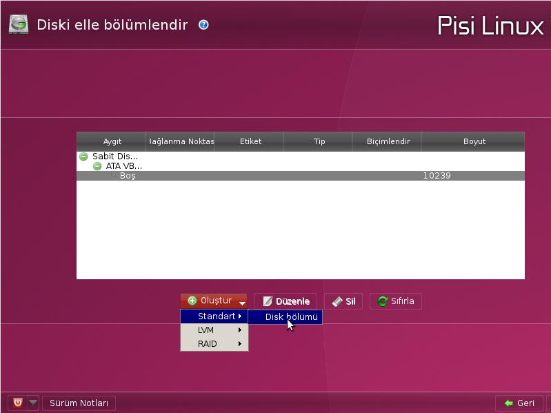 Pisi Linux 2 0 Kurulumu Video ve Görsel Anlatım pisilinux 6 Pisi Linux 2 0 Kurulumu Video ve Görsel Anlatım