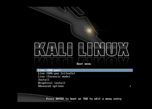 Kali Linux Rolling 1. Adım
