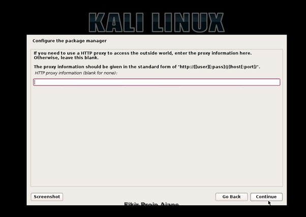Kali Linux Rolling 17. Adım