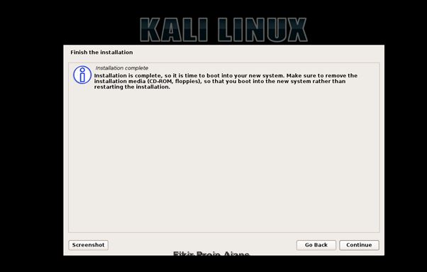 Kali Linux Rolling 20. Adım