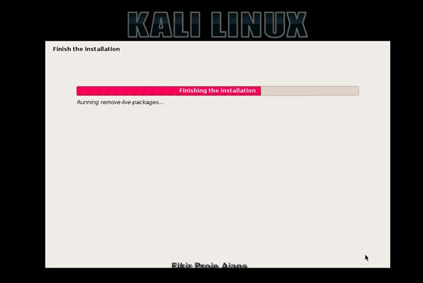 Kali Linux Rolling 21. Adım