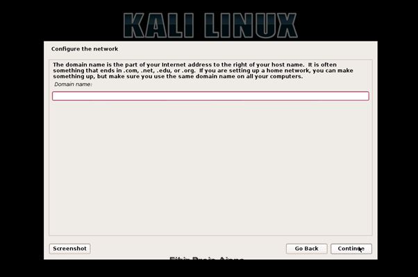 Kali Linux Rolling 7. Adım