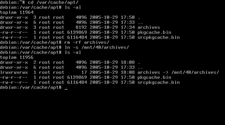 Debian var. Debian var